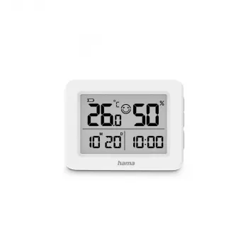Termometro ambiente Hama 00222231 termometro ambiente elettronico per interni bianco