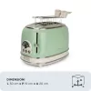 Ariete 0155/04 6 2 fette 810 W verde