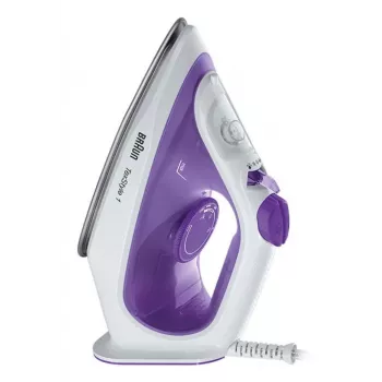 Ferro da stiro Braun TexStyle 1 SI 1080 suola in ceramica 2000 W nero, viola