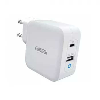 Caricabatterie da interno Choetech PD8002 universale bianco