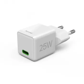 Hama 00201981 caricabatterie mobile per cuffie, powerbank, smartphone, tablet bianco AC ricarica rapida interno