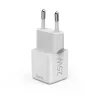 Hama 00201981 caricabatterie mobile per cuffie, powerbank, smartphone, tablet bianco AC ricarica rapida interno