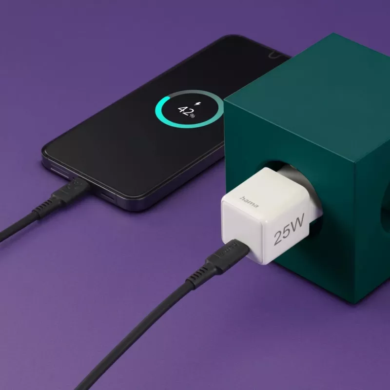 Hama 00201981 caricabatterie mobile per cuffie, powerbank, smartphone, tablet bianco AC ricarica rapida interno
