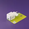 Hama 00201981 caricabatterie mobile per cuffie, powerbank, smartphone, tablet bianco AC ricarica rapida interno