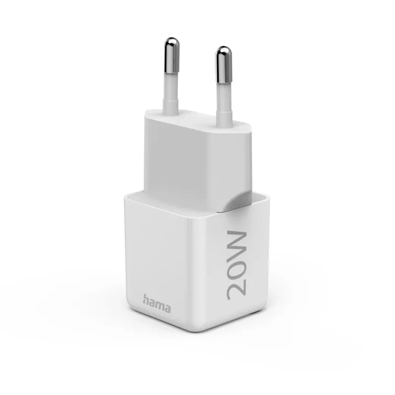 Caricabatterie da interno Hama 00201980 ricarica rapida bianco USB Type-C