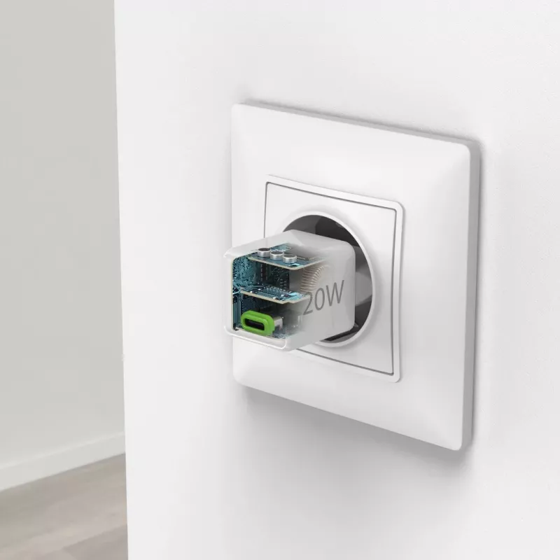 Caricabatterie da interno Hama 00201980 ricarica rapida bianco USB Type-C