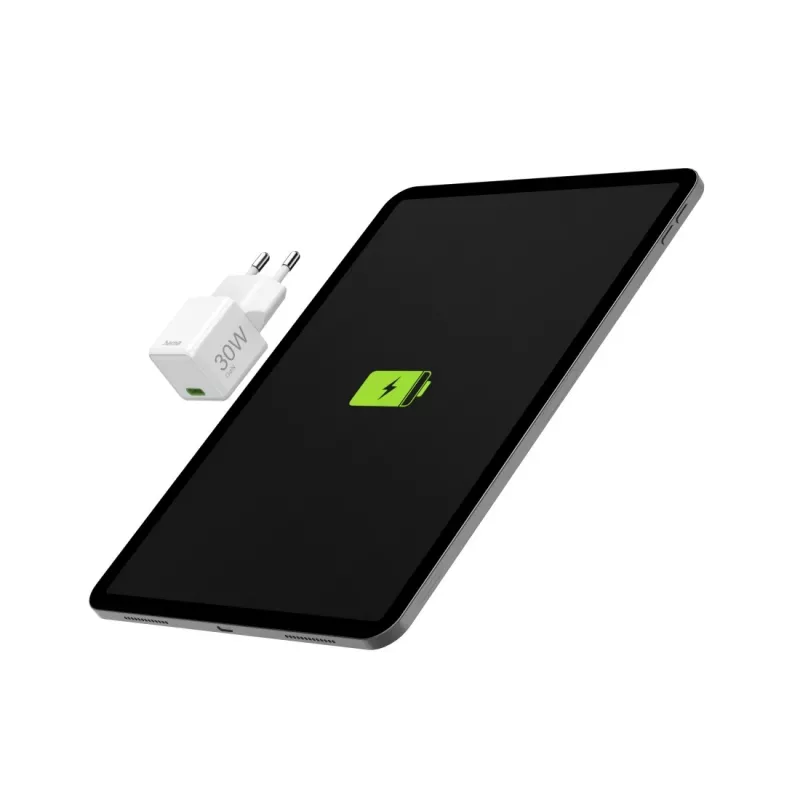 Hama 00201982 caricabatterie mobile per smartphone, tablet bianco AC ricarica rapida interno