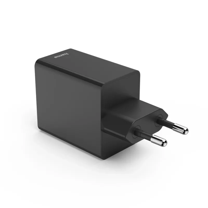Hama 00201990 caricabatterie mobile per cuffie, powerbank, smartphone, tablet nero AC ricarica rapida interno