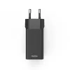 Hama 00201990 caricabatterie mobile per cuffie, powerbank, smartphone, tablet nero AC ricarica rapida interno