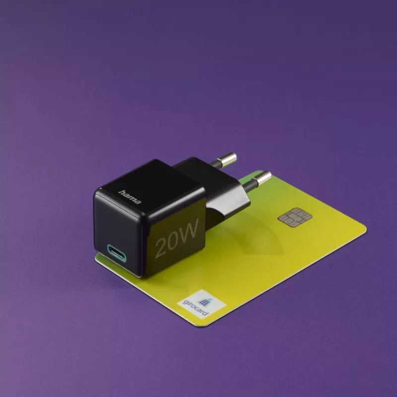 Hama 00201984 Caricabatterie per dispositivi mobili smartphone nero ricarica rapida AC uso interno