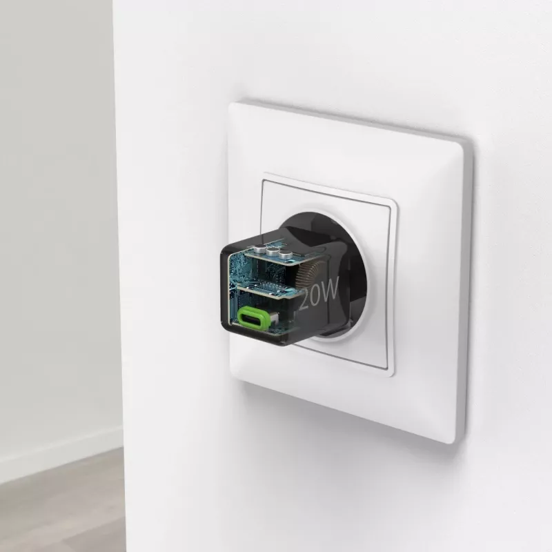Hama 00201984 Caricabatterie per dispositivi mobili smartphone nero ricarica rapida AC uso interno