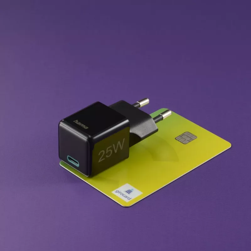 Hama 00201985 Caricabatterie per dispositivi mobili smartphone nero ricarica rapida AC uso interno
