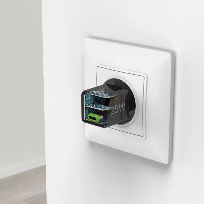 Hama 00201985 Caricabatterie per dispositivi mobili smartphone nero ricarica rapida AC uso interno