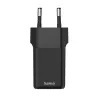 Hama 00201987 Caricabatterie per dispositivi mobili laptop, smartphone, tablet nero ricarica rapida AC uso interno