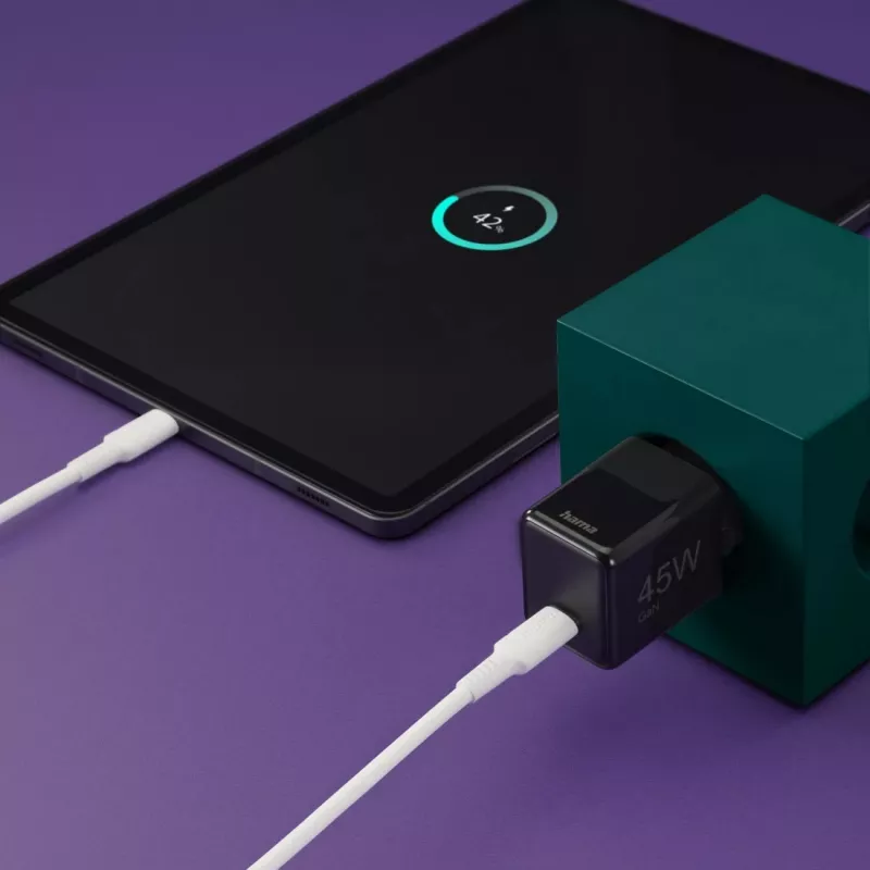 Hama 00201987 Caricabatterie per dispositivi mobili laptop, smartphone, tablet nero ricarica rapida AC uso interno