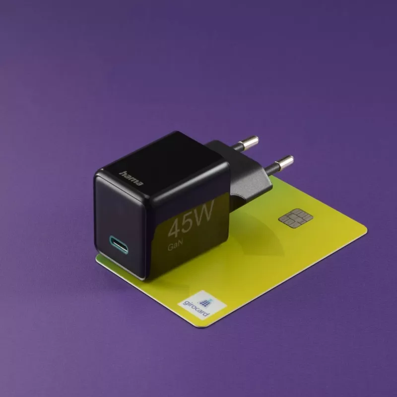 Hama 00201987 Caricabatterie per dispositivi mobili laptop, smartphone, tablet nero ricarica rapida AC uso interno