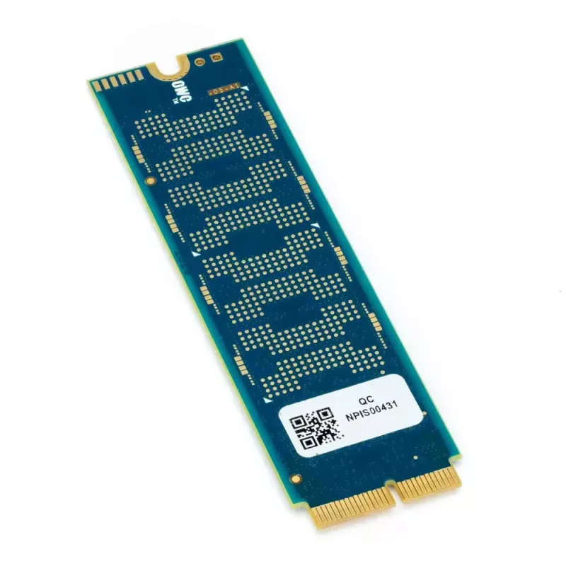 OWC Aura N2 SSDIO-10241 SSD interno da 480 GB, PCIe 3.1 x4 NVMe, per Apple MacBook Pro metà 2013-2015, MacBook Air 2013-2017, Mac mini 2014