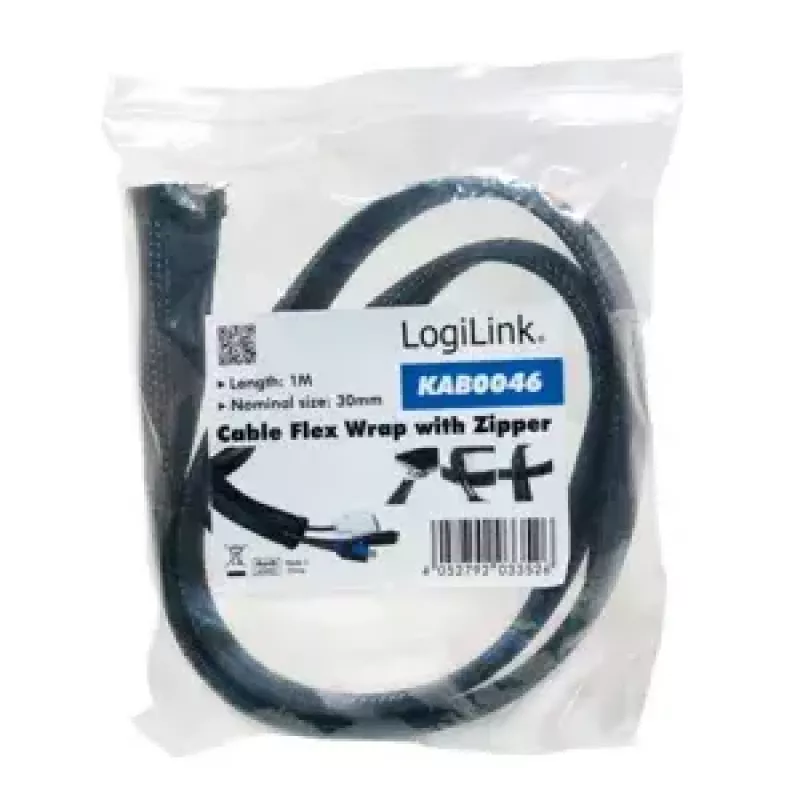 Guaina per cavi LogiLink KAB0046 nero