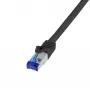 Cavo di rete LogiLink C6A053S RJ-45 Cat6a 2 m nero