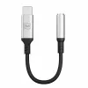 Cavo USB 3,5 mm 3MK jack 3,5 mm 1 pz. USB-C a jack 3,5 mm