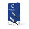 Cavo USB 3,5 mm 3MK jack 3,5 mm 1 pz. USB-C a jack 3,5 mm