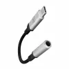 Cavo USB 3,5 mm 3MK jack 3,5 mm 1 pz. USB-C a jack 3,5 mm