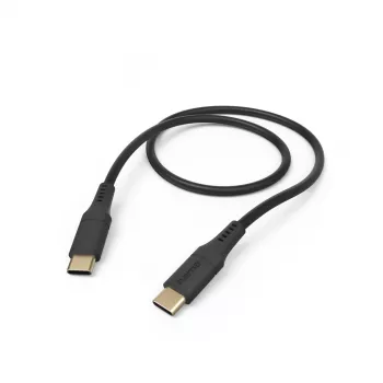 Cavo USB flessibile Hama USB 2.0 1,5 m USB-C nero