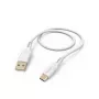 Cavo USB flessibile Hama USB 2.0 1,5 m USB-A USB-C bianco