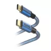 Cavo USB riflettente Hama USB 2.0 1,5 m USB-C blu