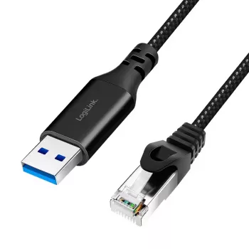 Cavo di rete LogiLink CU0400 RJ-45 Cat6 1 m nero