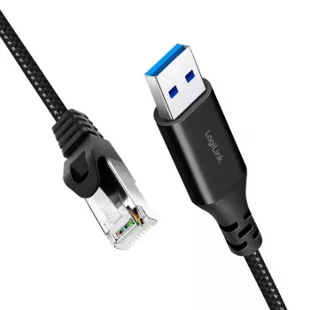 Cavo di rete LogiLink CU0403 RJ-45 Cat6 3 m nero