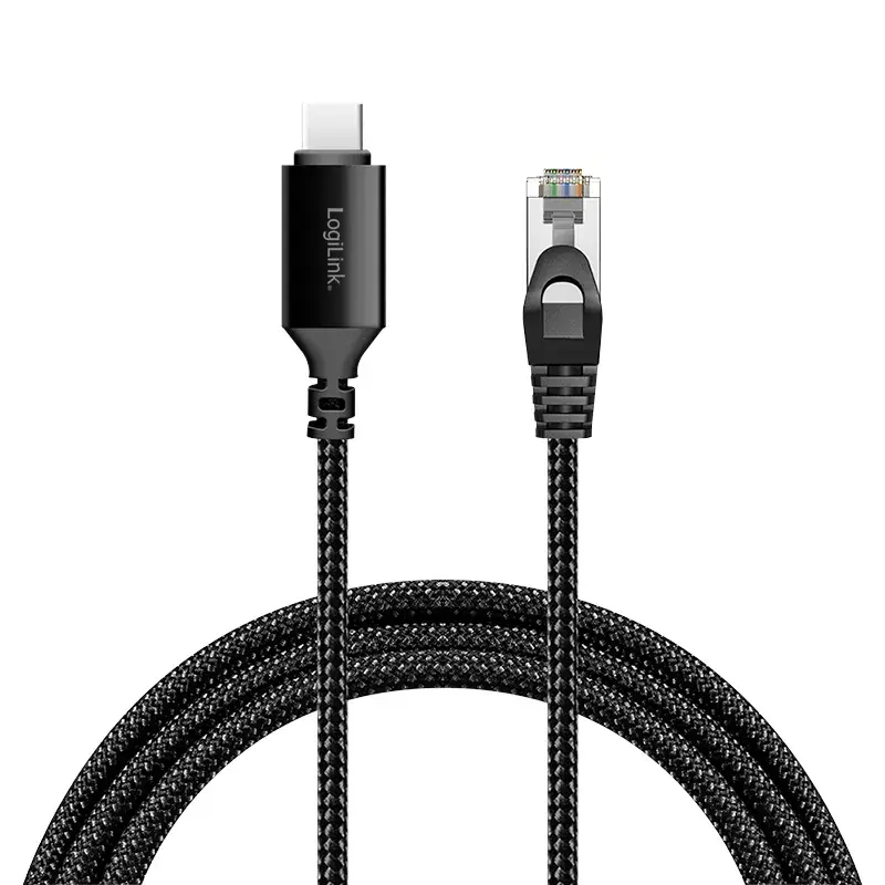 Cavo di rete LogiLink CU0412 RJ-45 Cat6 2 m nero