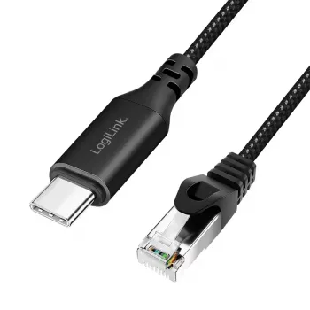 Cavo di rete LogiLink CU0412 RJ-45 Cat6 2 m nero