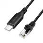 Cavo di rete LogiLink CU0412 RJ-45 Cat6 2 m nero