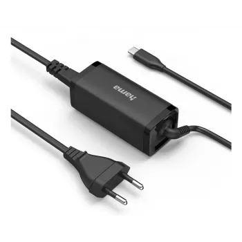 Alimentatore Hama 00200023 65W nero per interni per laptop