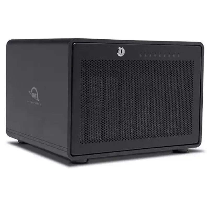 Array di dischi OWC ThunderBay 8 desktop nero 8 unità HDD SSD