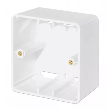Scatola a parete Intellinet 771900 771917 80x80x45mm bianco segnale RAL9003