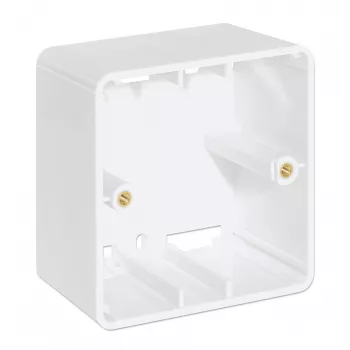 Scatola a parete Intellinet 771900 771917 80x80x45mm bianco segnale RAL9003