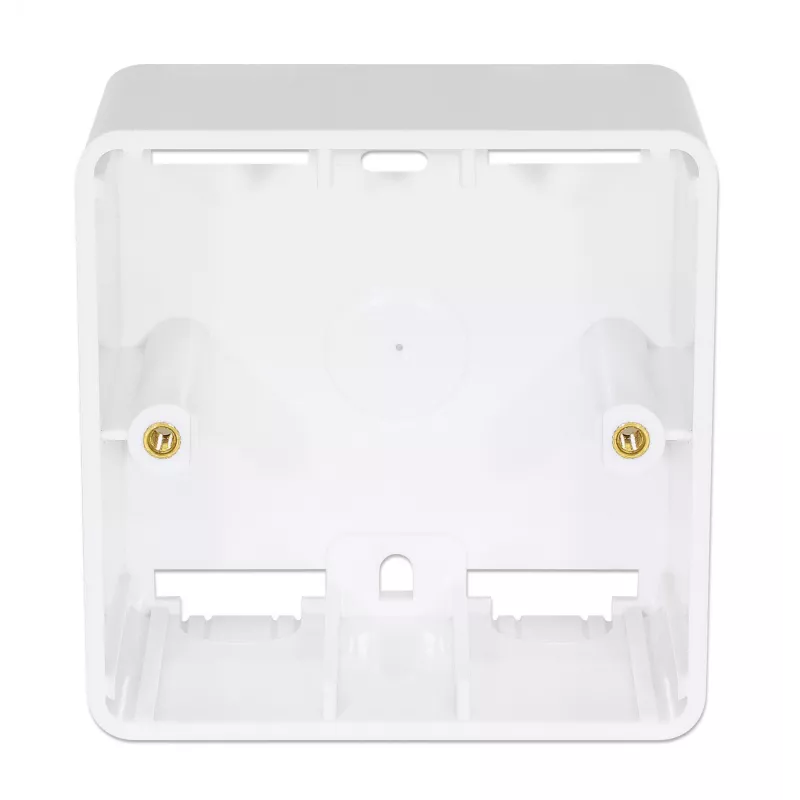 Scatola a parete Intellinet 771900 771917 80x80x45mm bianco segnale RAL9003