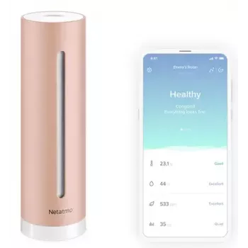 Controller Netatmo NAC-EC alluminio 45x45x155 mm
