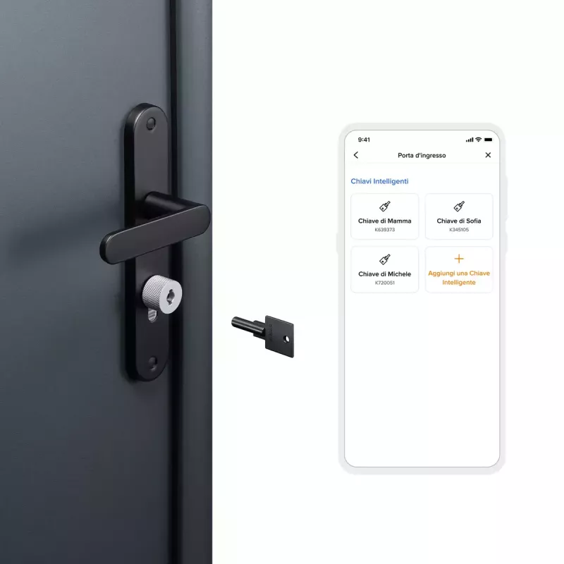 Chiave per smart lock Netatmo NDL-K1U 58 mm larghezza 23 mm profondità 20 g peso