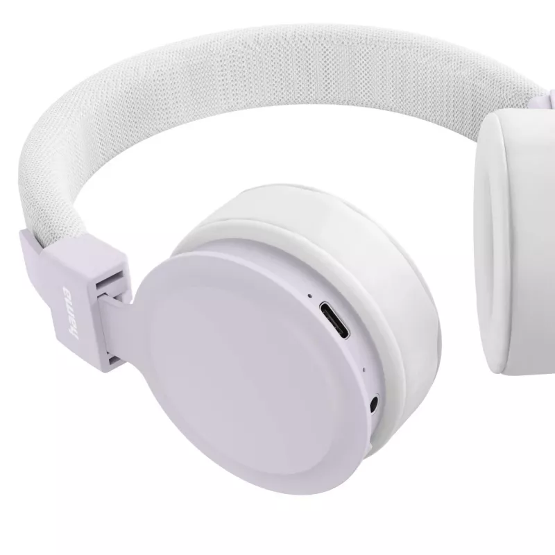 Hama Freedom Lit III Auricolari Wireless Archetti Chiamate/Musica USB Type-C Bluetooth viola, bianco