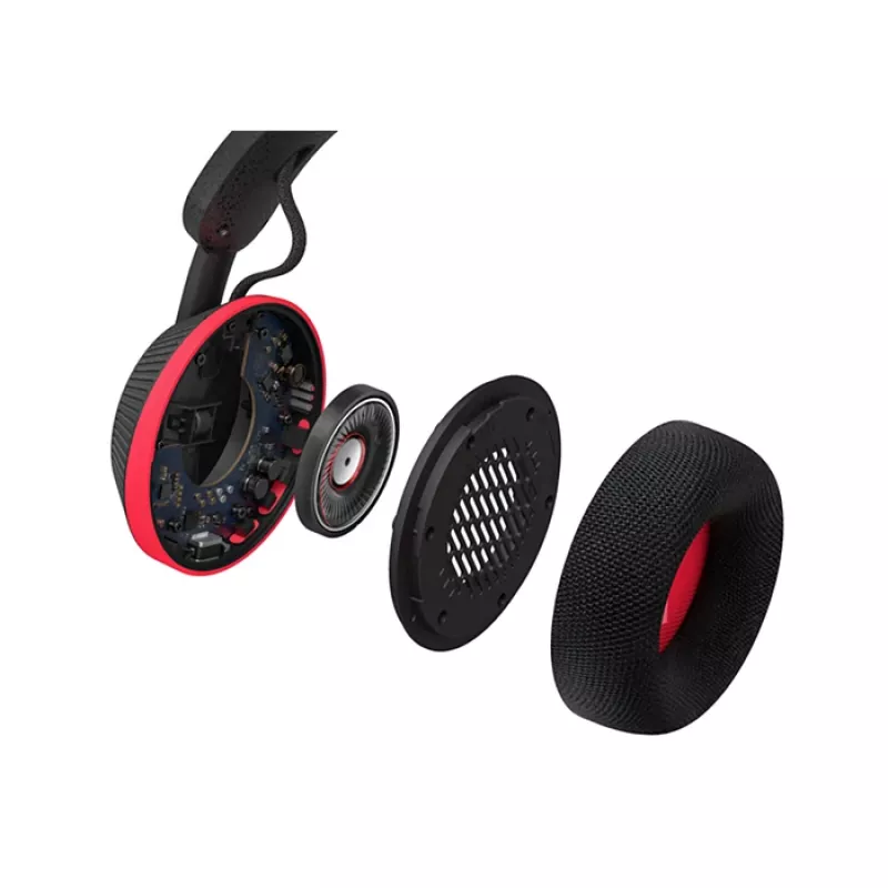 Philips Serie 6000 TAA6219BK/00 Cuffie/Auricolari Wireless On-Ear Musica Bluetooth nero, rosso