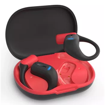 Philips Serie 6000 TAA6709BK/00 Cuffie/Auricolari True Wireless Stereo (TWS) Ear-Hook Sport Bluetooth nero, rosso
