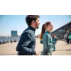 Philips Serie 6000 TAA6709BK/00 Cuffie/Auricolari True Wireless Stereo (TWS) Ear-Hook Sport Bluetooth nero, rosso