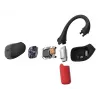 Philips Serie 6000 TAA6709BK/00 Cuffie/Auricolari True Wireless Stereo (TWS) Ear-Hook Sport Bluetooth nero, rosso