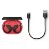 Philips Serie 6000 TAA6709BK/00 Cuffie/Auricolari True Wireless Stereo (TWS) Ear-Hook Sport Bluetooth nero, rosso