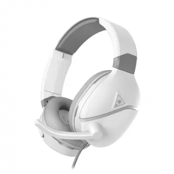 Turtle Beach Recon 200 bianco Gen 2 Auricolari gaming amplificati con filo – PS4, PS5, Xbox Series X|S, One e PC