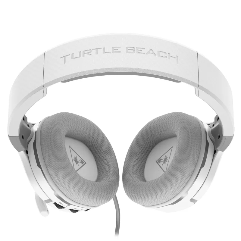Turtle Beach Recon 200 bianco Gen 2 Auricolari gaming amplificati con filo – PS4, PS5, Xbox Series X|S, One e PC