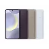 Cover Samsung Galaxy S24 azzurro supporto da tavolo monocromatico